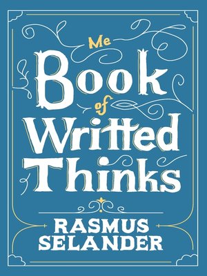cover image of Me Book of Writted Thinks